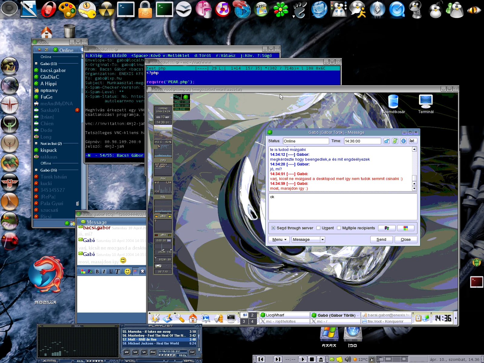 GNOME 2 and KDE 2 on Debian GNU/Linux